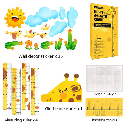 Magnetic Giraffe Height Chart