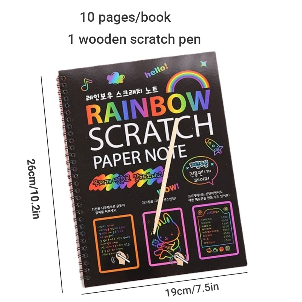 Magic Scratch Paper