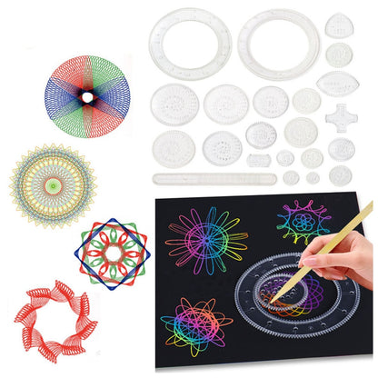 Spirograph Drawing Set